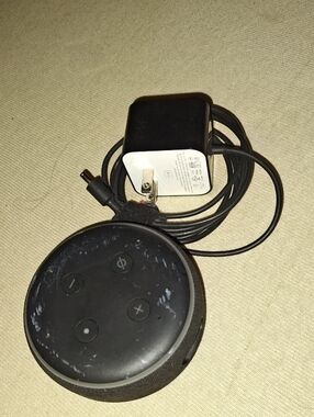 Amazon Echo Dot (3rd Gen) Black with Power Adapter